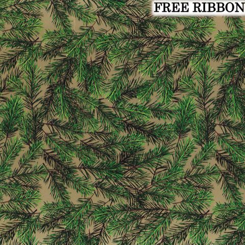 FIROCIOUS 500mm x 50Mtr - FREE METALLIC MATT 19mm x 45Mtr RED