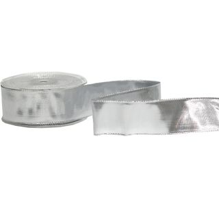 LAME 38mm x 20Mtr SILVER (WIRED)