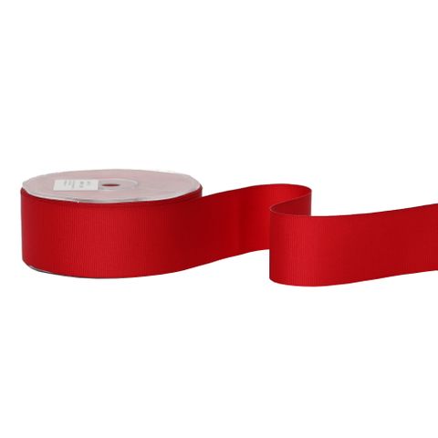 GROSGRAIN 38mm x 23Mtr RED