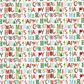 XMAS FONT MULTI 500mm x 50Mtr