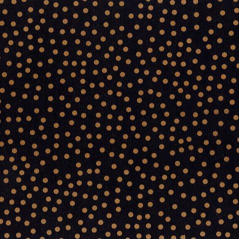 RIB KRAFT 700mm x 50Mtr MINI DOT BLACK