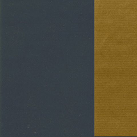 RIB KRAFT DOUBLE SIDED 500mm x 50Mtr NAVY / GOLD