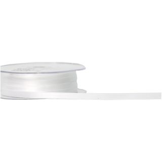 SATIN 07mm x 50Mtr WHITE