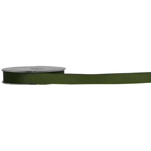 GROSGRAIN 15mm x 23Mtr OLIVE