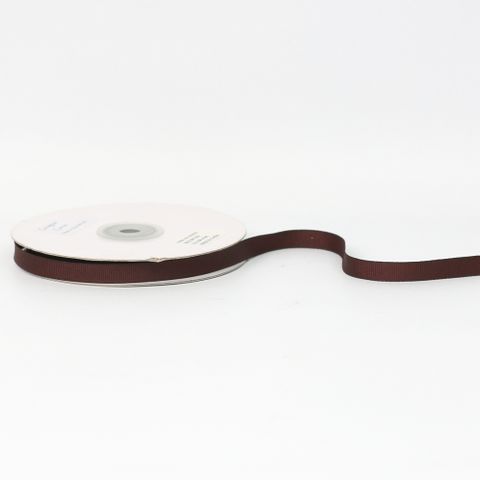 GROSGRAIN 10mm x 23Mtr COCOA