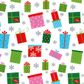 XMAS PRESENTS WHITE 700mm x 50Mtr