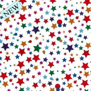 COLOURFUL STARS 500mm x 50Mtr