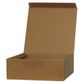 BROWN CORRUGATED BOX NATURAL LARGE 30(L) x 30(W) x 11(H) cm