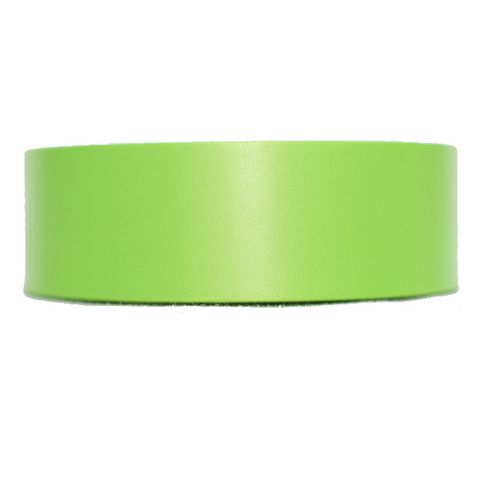 FLORA SATIN 35mm x 92Mtr CITRUS GREEN