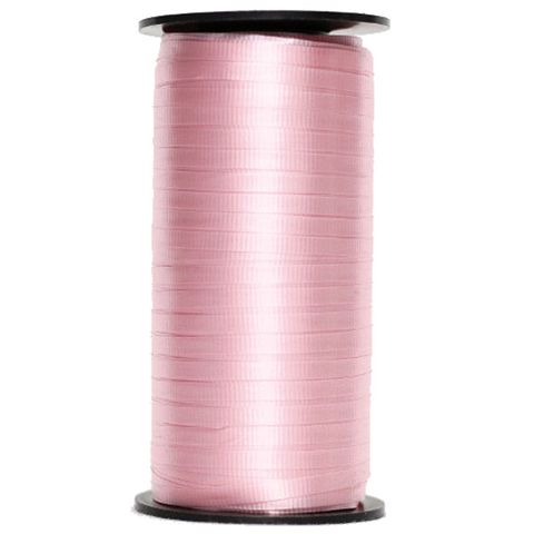 CURLING RIBBON RIBBED 5mm x 460Mtr PINK