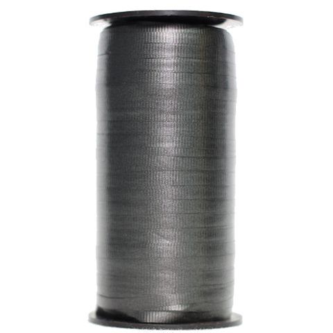 CURLING RIBBON RIBBED 5mm x 460Mtr BLACK