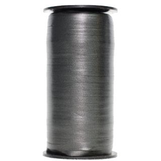 CURLING RIBBON RIBBED 5mm x 460Mtr BLACK