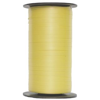 CURLING RIBBON RIBBED 5mm x 460Mtr DAFFODIL