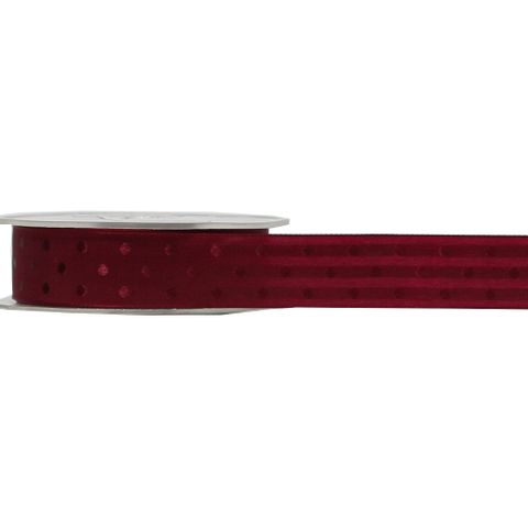 NYLON DOT 25mm x 25Mtr BURGUNDY