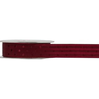 NYLON DOT 25mm x 25Mtr BURGUNDY