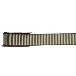 STRIPE 38mm x 9Mtr BROWN VINCENT (WIRED)