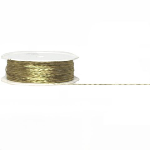 TINY TINSEL CORD 92Mtr GOLD