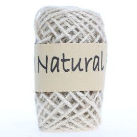 HEMP ROPE 2mm x 30Mtr BLEACHED