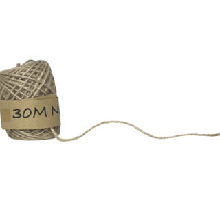 HEMP ROPE 2mm x 30Mtr CREAM