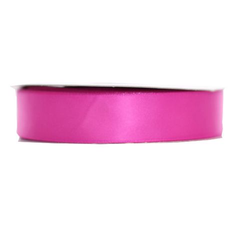 SATIN 23mm x 50Mtr HOT PINK