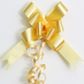 PULL BOW PLAIN 22mm SOFT GOLD (PACK OF 100)