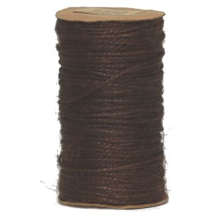 HEMP ROPE ON SPOOL 2mm x 50 Mtr BROWN