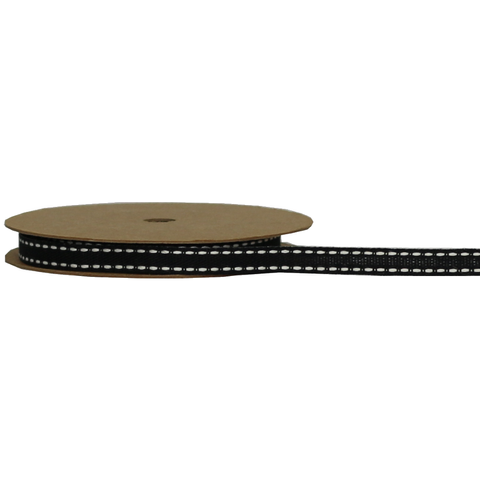 MEMPHIS RIBBON 10mm x 10Mtr BLACK