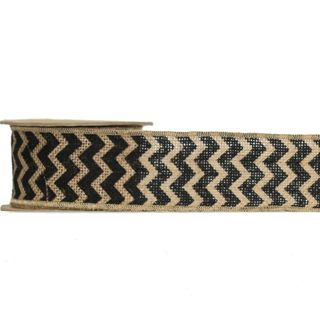 ZIGZAG (MIZZONI) 60mm x 5Mtr BLACK