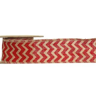 ZIGZAG (MIZZONI) 60mm x 5Mtr RED