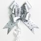 PULL BOW STARS 32mm SILVER (PACK OF 100)