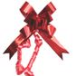 PULL BOW METALLIC 22mm RED (PACK OF 100)