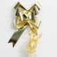 PULL BOW METALLIC 22mm GOLD (PACK OF 100)