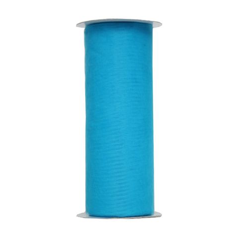 ORGANZA RIBBON 150mm x 20Mtr TURQUOISE