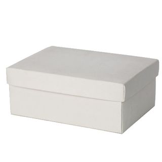 IVORY LEONARDO BOX LARGE 20(L) x 14(W) x 8(H) cm MIN BUY 10