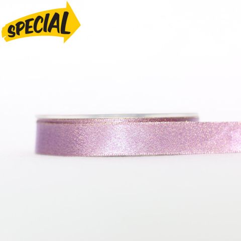 SHIMMER SATIN 15mm x 25Mtr LILAC