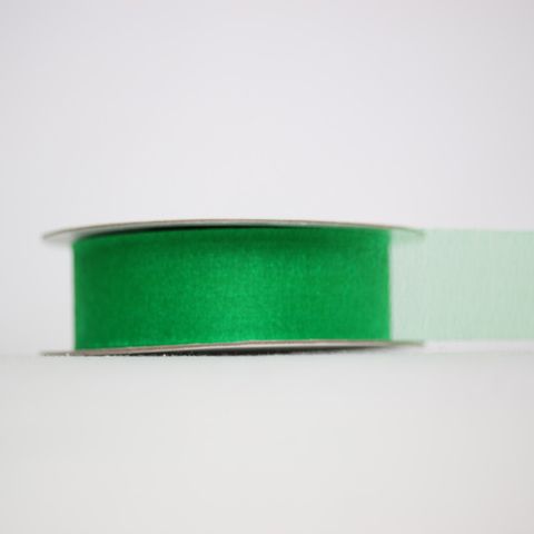 SPARKLE ORGANZA 25mm x 50Mtr EMERALD GREEN