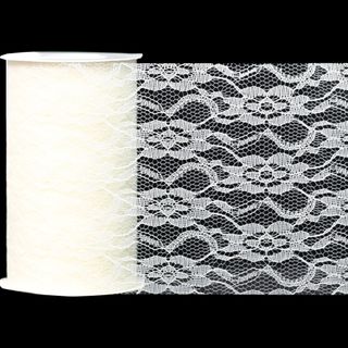 LACE 150mm x 23Mtr CREAM