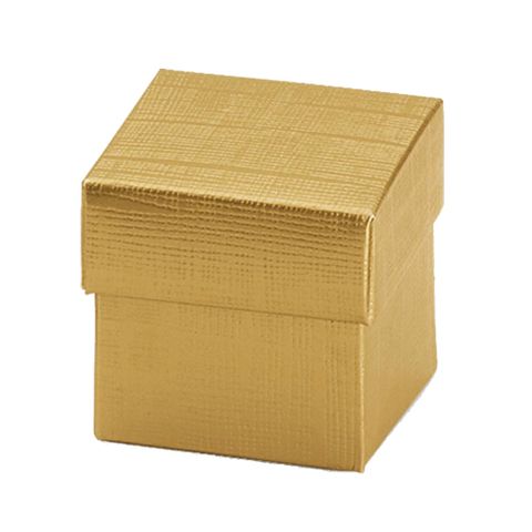 TRINKET 50x50x50mm GOLD -PACK OF 10