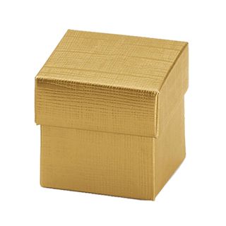 TRINKET 50x50x50mm GOLD -PACK OF 10