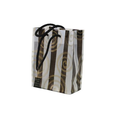 GOLD KORU RANGE BAG SML 210Hx150Wx75Gmm-PACK OF 10- (REUSABLE)