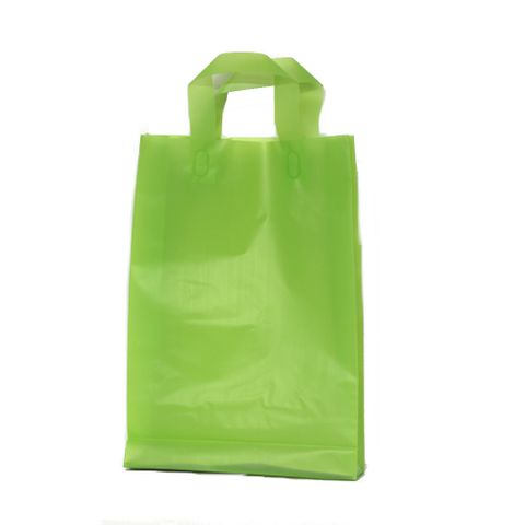 SOFTLOOP BAG MED 360Hx250Wx70Gmm LIME (25)-90 MICRONS