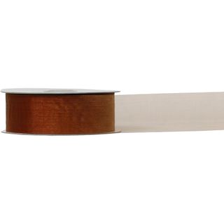 ORGANZA NON WOVEN (SOFIA) 38mm x 100Mtr COPPER