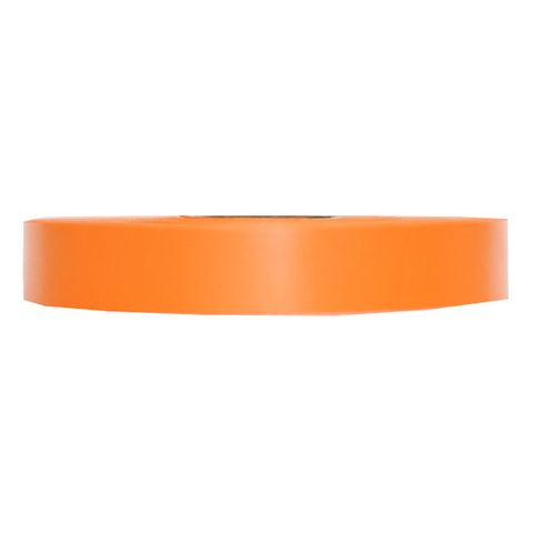 FLORA SATIN 22mm x 92Mtr BRIGHT ORANGE (TROPICAL ORANGE)