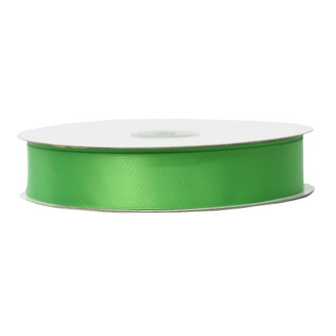 SATIN 25mm x 50Mtr CITRUS GREEN