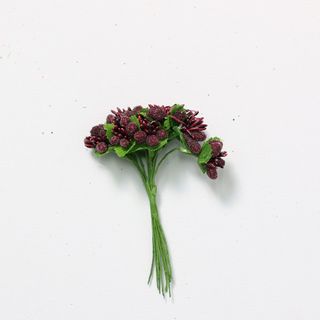 PICKS M BUNDLE BURGUNDY FROST - 12 PER BUNCH