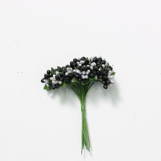 PICKS B BUNDLE SILVER/BLACK- 12 PER BUNCH