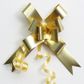 PULL BOW MATT METALLIC 22mm GOLD (PACK OF 100)