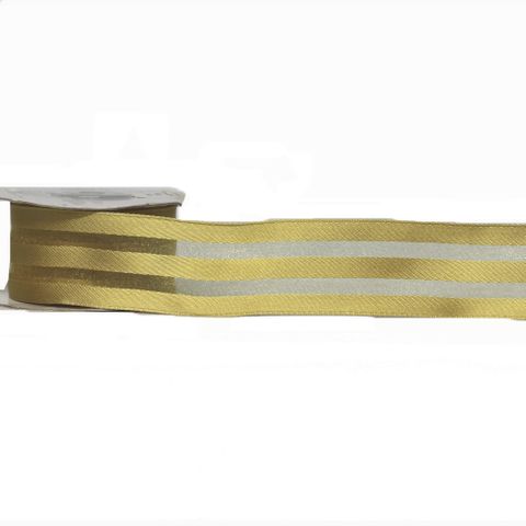CAPILLI 38mm x 15Mtr GOLD (WIRED)
