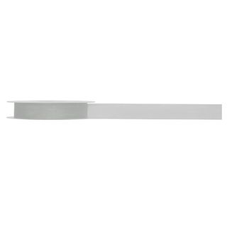 ORGANZA WOVEN EDGE 16mm x 50Mtr LIGHT SILVER
