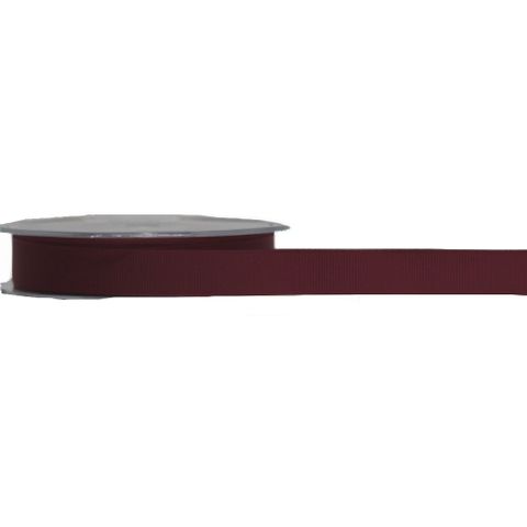 GROSGRAIN 15mm x 23Mtr AUBERGINE